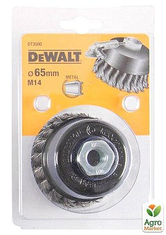 Щетка металлическая чашевидная DeWALT DT3500 (DT3500)1