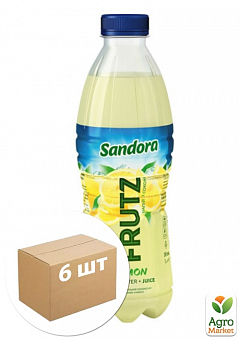 Соковий напій Frutz (лимон) ТМ "Sandora" 1л упаковка 6шт2
