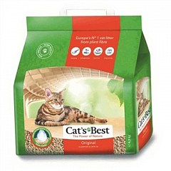 Cat`s Best Original Древесный комкующийся наполнитель для кошачьего туалета 4.3 кг (2409220)2