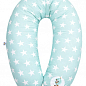 Подушка для беременных и кормления ТМ PAPAELLA 30х190 см + карабин звезда белая на ментоле 8-31885*005