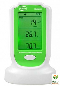 Детектор качества воздуха (PM2,5;PM10,HCHO, 0-50°C)  BENETECH GM88042