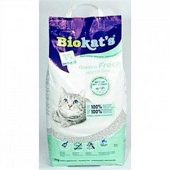 Biokat`s BIANKO FRESH Бентонитовый наполнитель для кошачьего туалета, крупный 5 кг (6171140)1