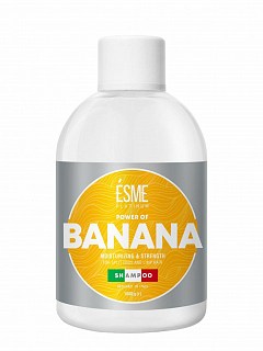 Шампунь для секущихся і ослаблених волосся з екстрактом банана ТМ «ESME» 1000г1