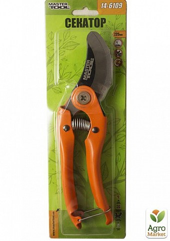 Секатор садовий 225мм ТМ "MASTERTOOL" 14-6109