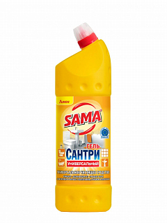 Универсальное чистящее средство гель ТМ «САМА» «Сантри» «Лимон» 1 л1