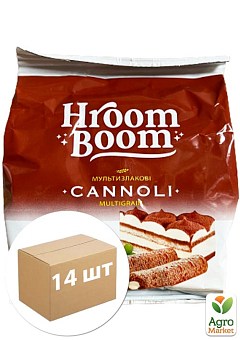 Трубочки Канноли со вкусом тирамису TM "Hroom Boom" 150 г упаковка 14 шт1