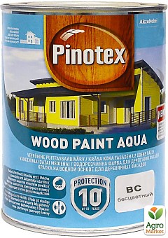 Краска для деревянных фасадов Pinotex Wood Paint Aqua Бесцветный 0,93 л1