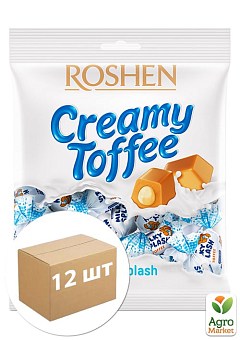 Карамель Milky splash с молочной начинкой ТМ "Roshen" 150г упаковка 12 шт1