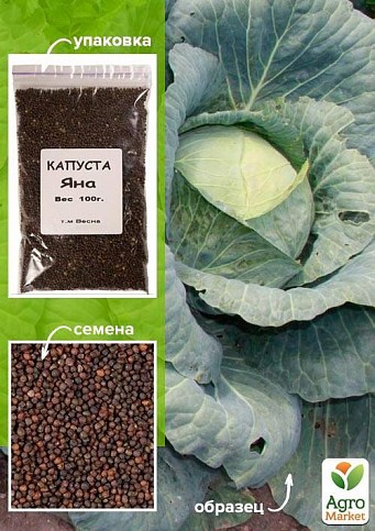 Капуста "Яна" ТМ "Весна" 100г