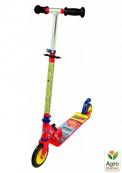 Детский самокат "Тачки 3" раскладной с металлической рамой, двухколесный, 70х32х83 см, 5+ Smoby Toys1