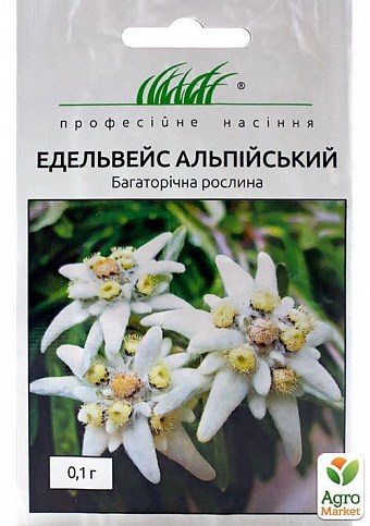 Эдельвейс белый "Альпийский" ТМ "Hem Zaden" 0.1г