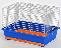 Лори Кролик-Мини Клетка для грызунов, цинк, 470 х 300 х 300 мм (2017330)2