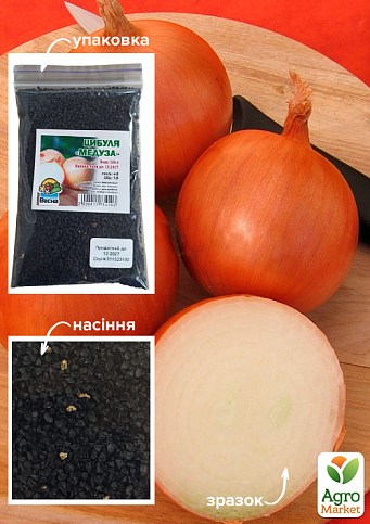 Цибуля "Медуза" ТМ "Весна" 100г