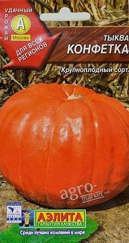 Тыква "Конфетка" ТМ "АЭЛИТА" 2г
