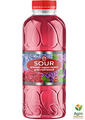 Органо-мінеральне добриво "ROST Sour" для гортензій ТМ "Восор" 1,2л