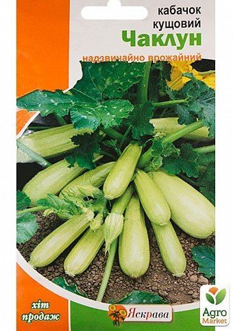 Кабачок кустовой "Чаклун" ТМ "Яскрава" 3г