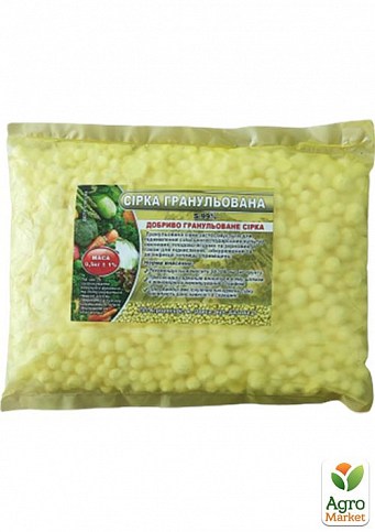 Сера гранулированная 500г