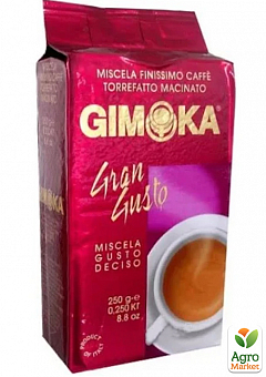 Кава мелена (Gran Gusto) червона ТМ "GIMOKA" 250г2