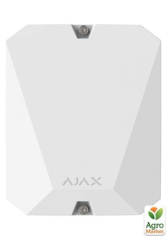 Модуль Ajax MultiTransmitter white для інтеграції сторонніх датчиків