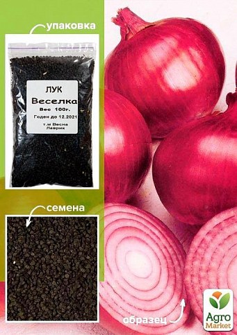 Цибуля "Веселка" ТМ "Весна" 100г